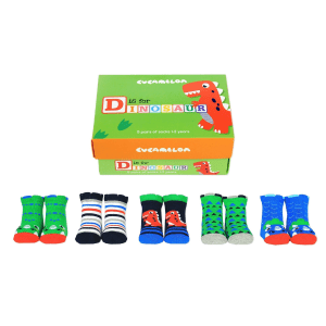 Cucamelon Sock Gift Set - Dippy the Dinosaur - 1-2 years