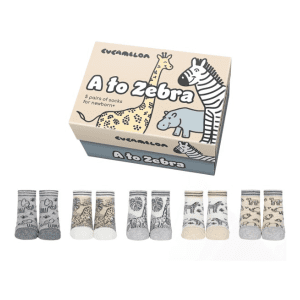 Cucamelon Sock Gift Set - A to Zebra - 0-12 months