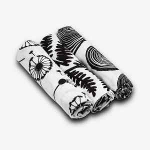 Etta Loves - Plant Print - 3 Pack Muslins