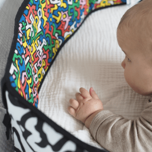 Etta Loves - Sensory Strip - Keith Haring Print