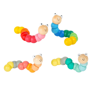 Big Jigs Wooden Wiggly Worms