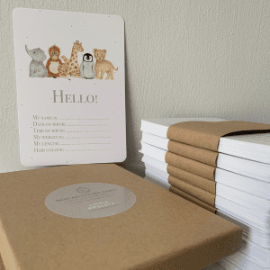 Little Roglets Baby Milestone Card Set