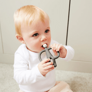 Matchstick Monkey Original Monkey Teether - Grey